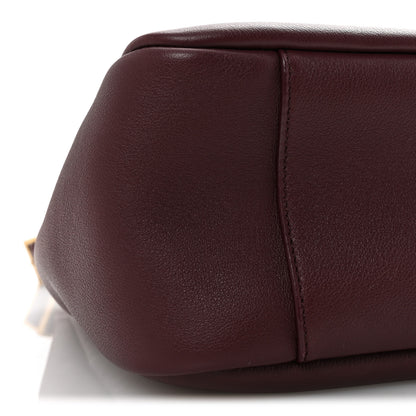Saint Laurent Smooth Calfskin Small Le 5 A 7 Soft Hobo Rouge Legion 8 of 9