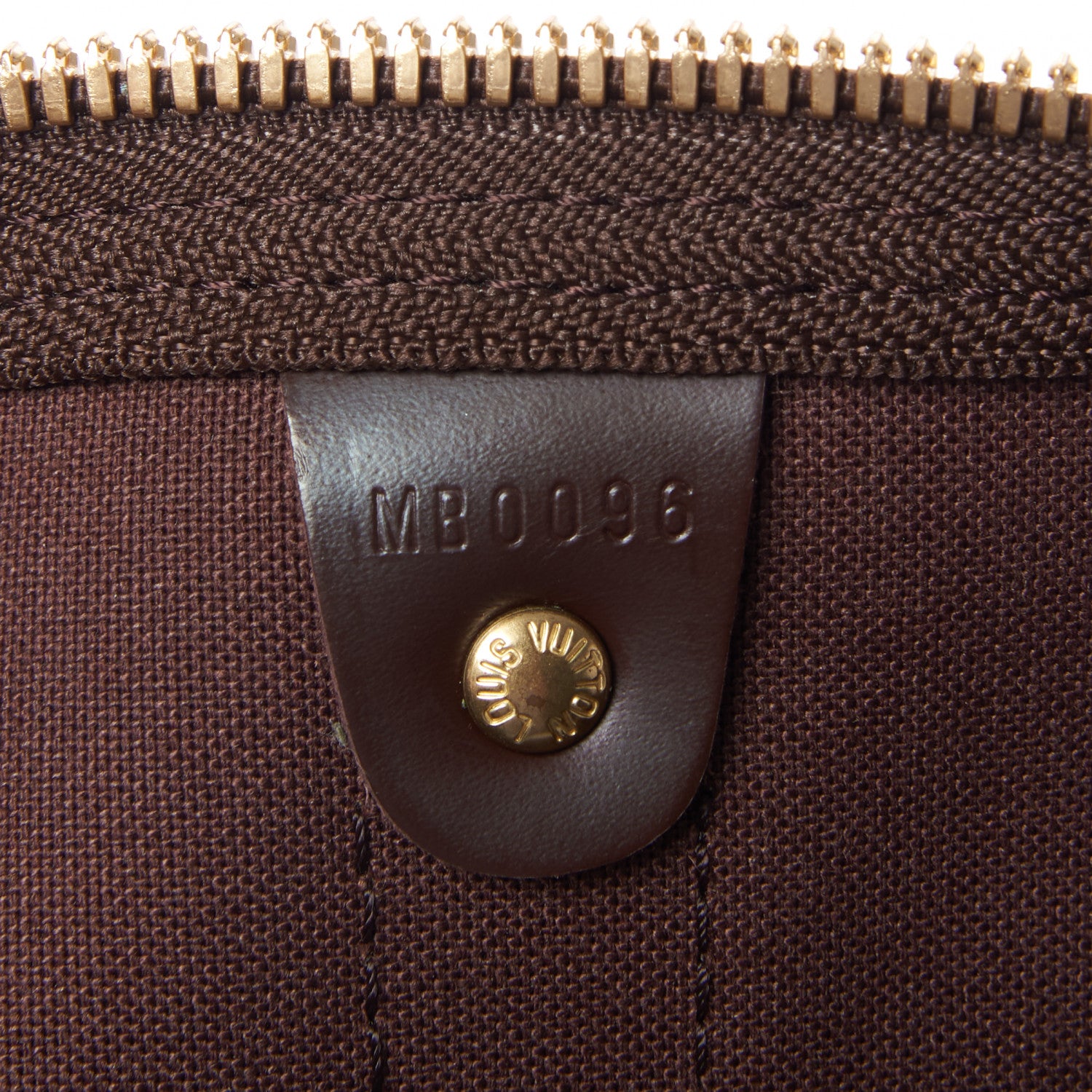 Louis Vuitton Damier Ebene Keepall Bandouliere 55 10 of 10