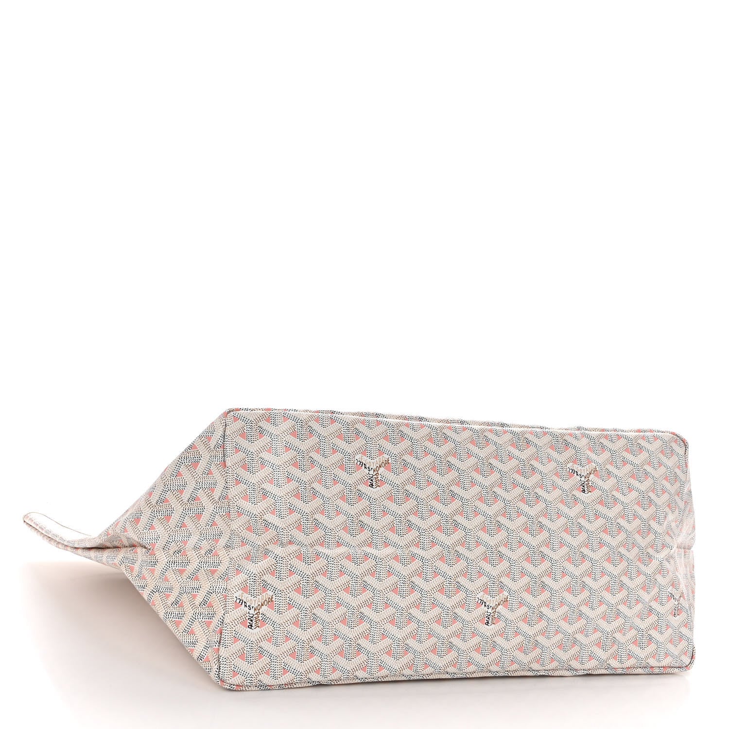 Goyard Goyardine Saint Louis Claire Voie GM White Pink 4 of 9