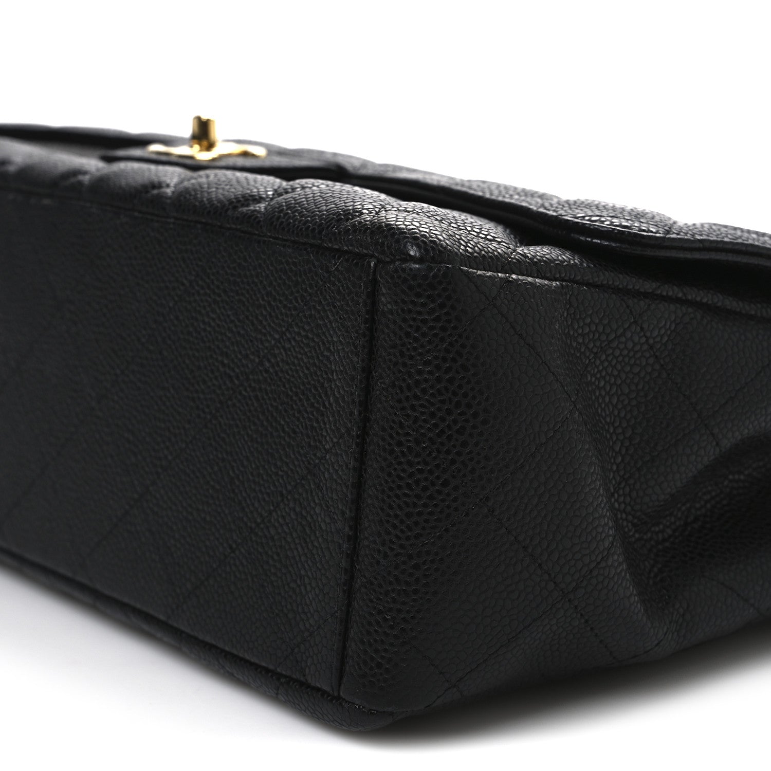 Chanel Caviar Maxi Single Flap Black 10 of 10