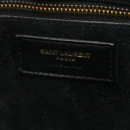 Saint Laurent Smooth Calfskin Le 5 A 7 Hobo Black 6 of 9