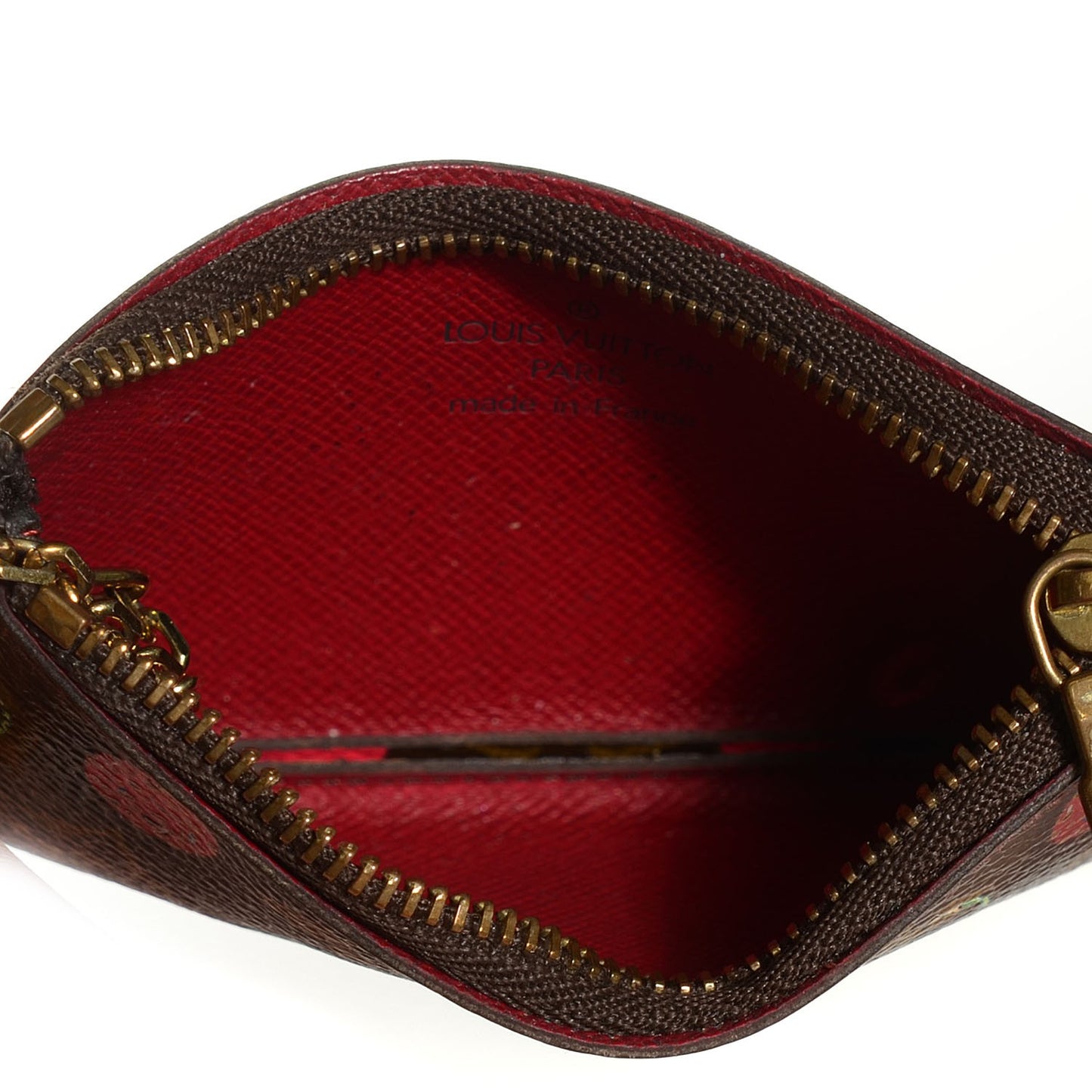 Monogram Cerises Key Pouch