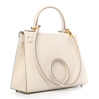 Hermes Epsom Kelly Sellier 28 Craie 2 of 10