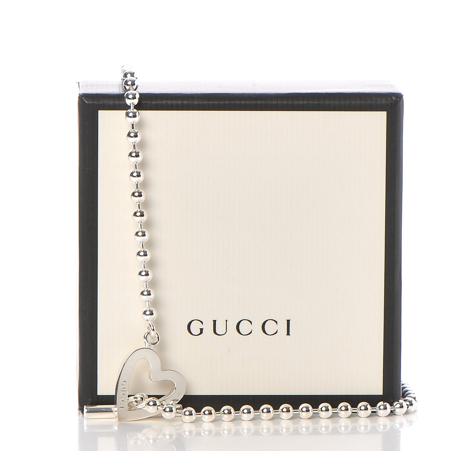 Sterling Silver Heart Toggle Necklace