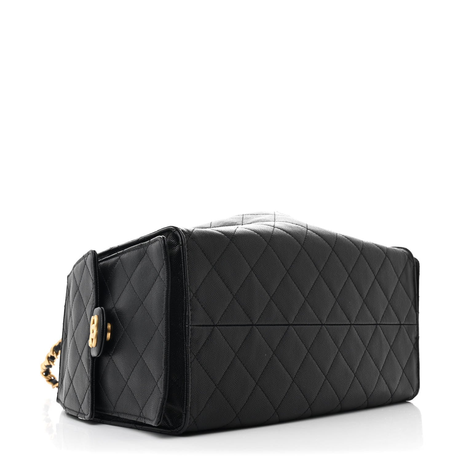 Chanel Caviar Quilted Medium Chanel 25 Handbag Black 5 of 12