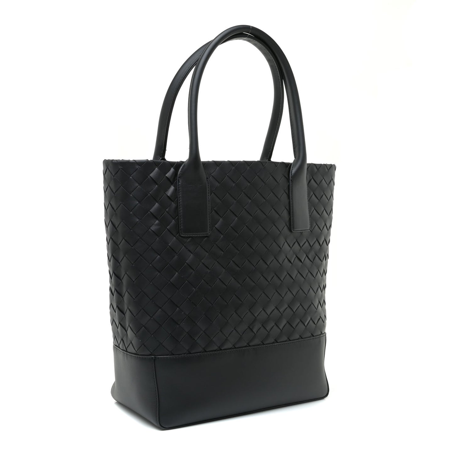 Nappa Intrecciato Tote Black