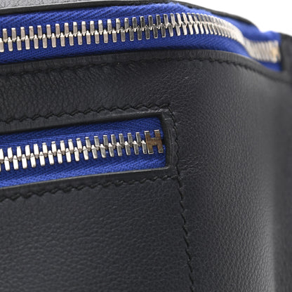Hermes Taurillon Cristobal Cityslide Belt Bag Bleu Indigo Bleu Electrique 12 of 12