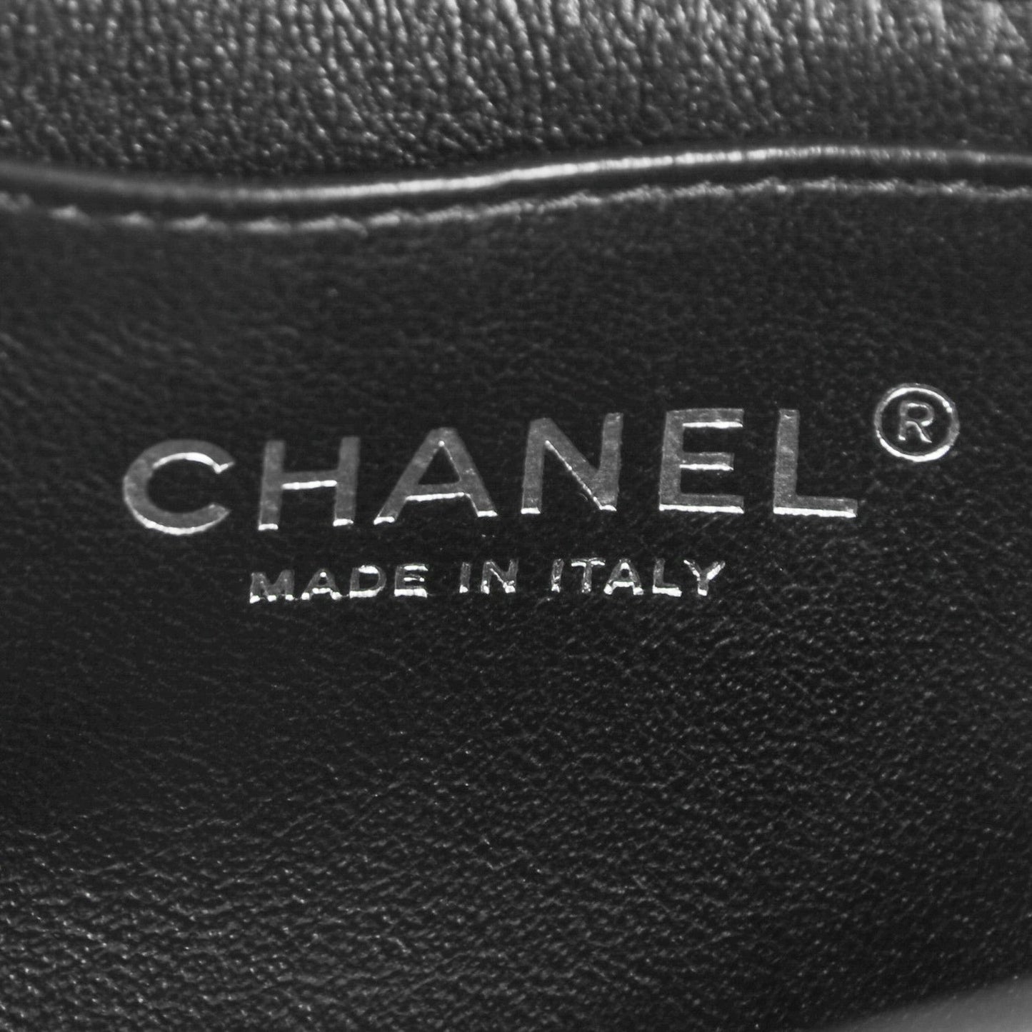 Caviar Quilted Mini Rectangular Flap Black