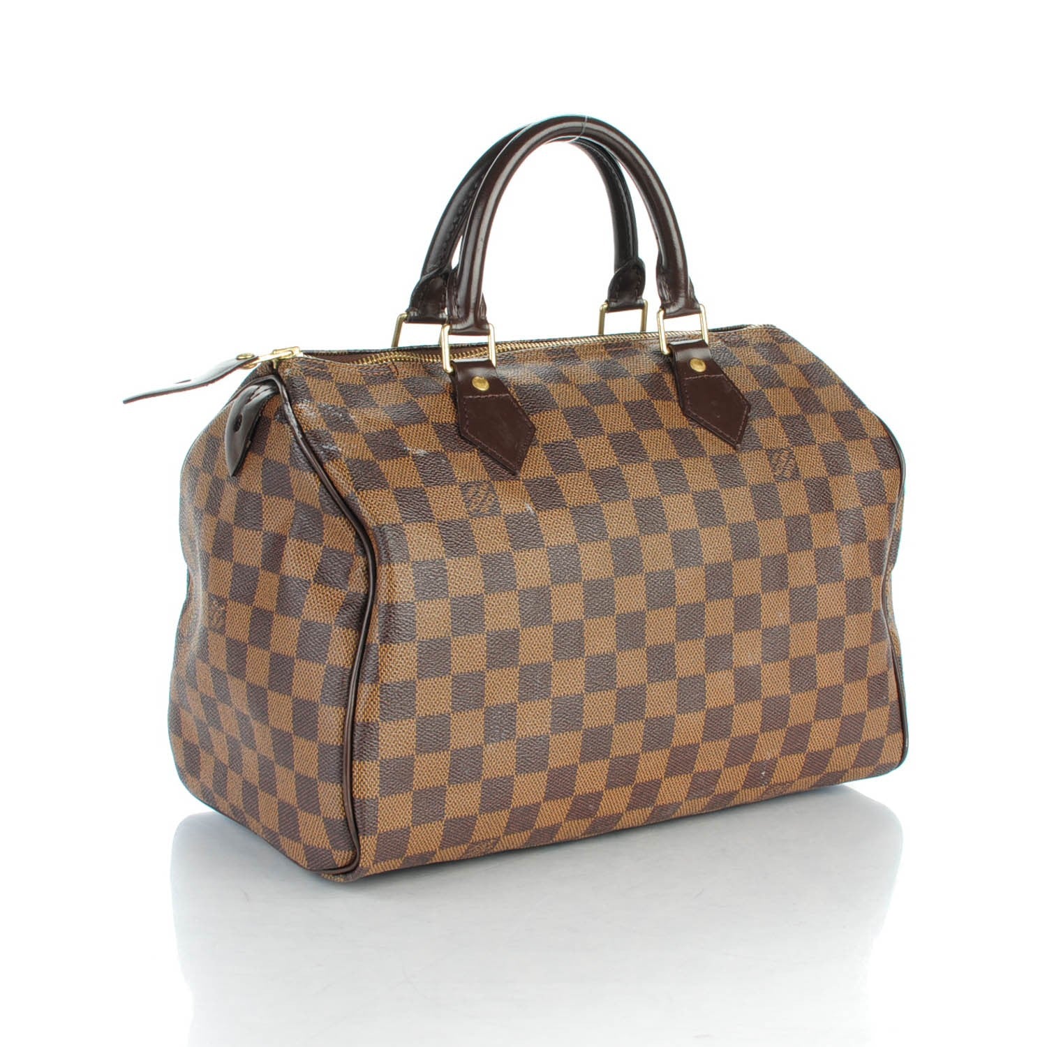 Louis Vuitton Damier Ebene Speedy 30 3 of 15
