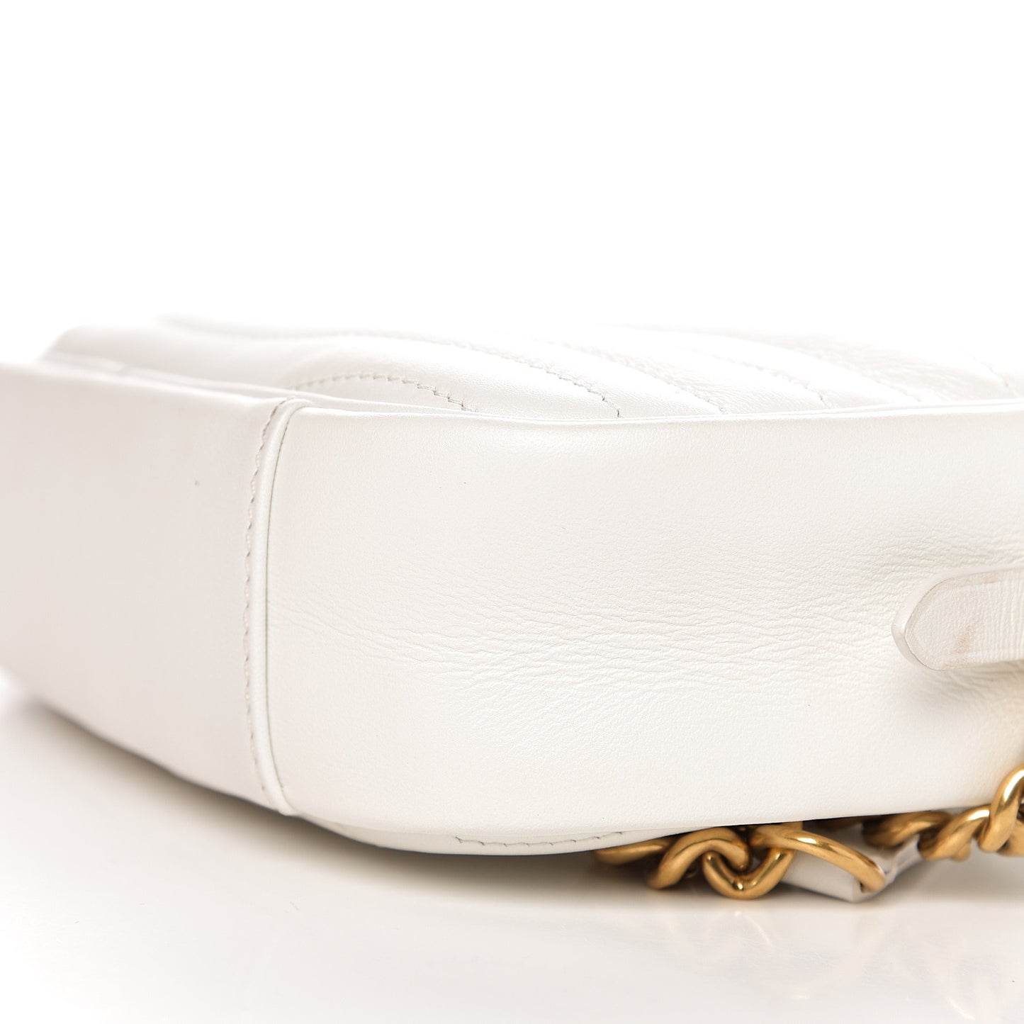 Calfskin New Wave Camera Bag White