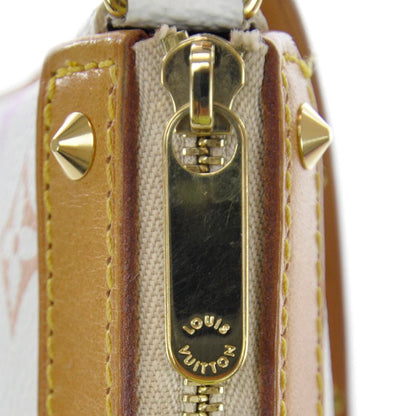 Louis Vuitton Monogram Multicolor Pochette Accessories White 7 of 10