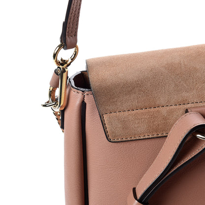 Chloe Suede Calfskin Small Faye Backpack Nougat 11 of 11