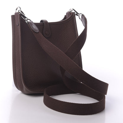 Hermes Taurillon Clemence Evelyne TPM Havane 3 of 10