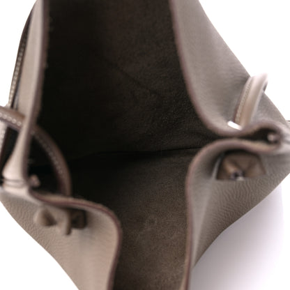 Hermes Taurillon Clemence SilkyCity 33 Etoupe 5 of 8