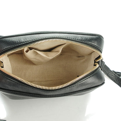 Gucci Pebbled Calfskin Small Soho Disco Bag Black 5 of 7