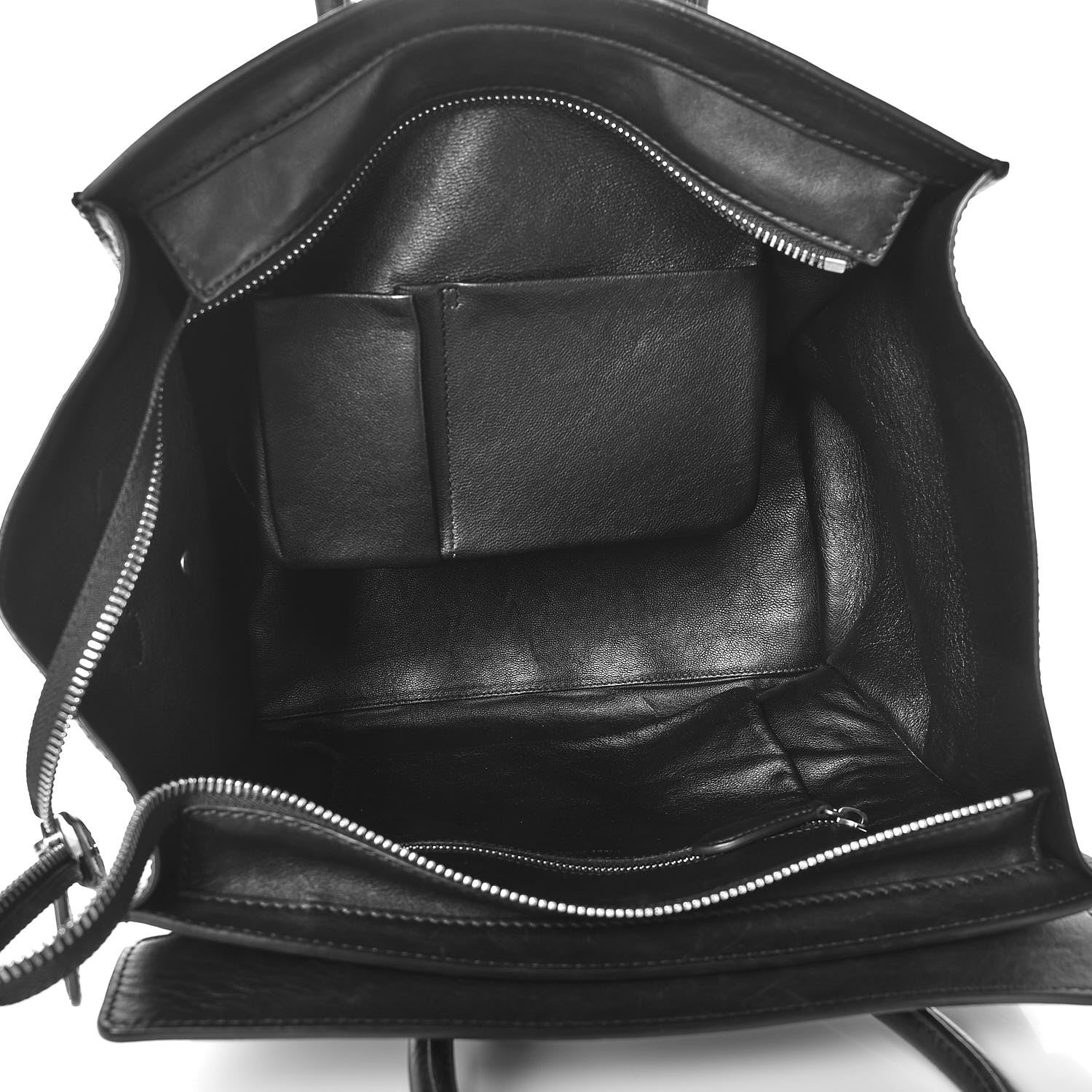 Celine Smooth Calfskin Mini Luggage Black 5 of 14