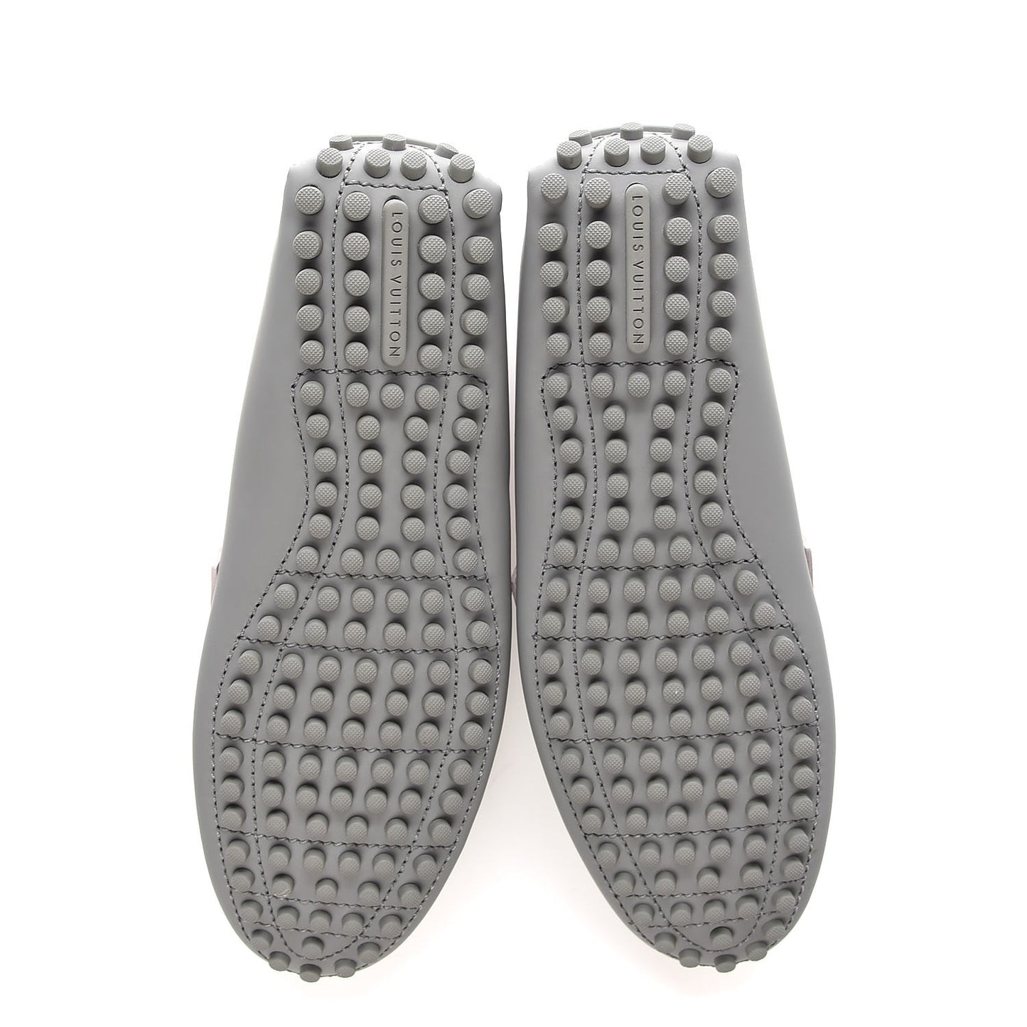 Rubber Mens Hockenheim Mocassins 6 Grey Pink