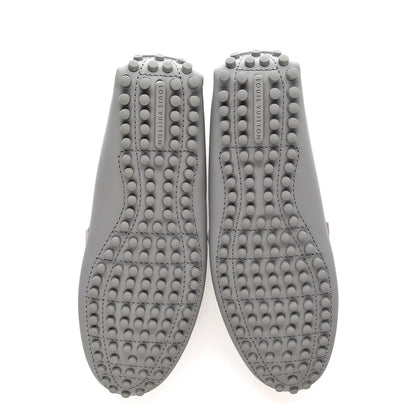 Louis Vuitton Rubber Mens Hockenheim Mocassins 6 Grey Pink 5 of 9