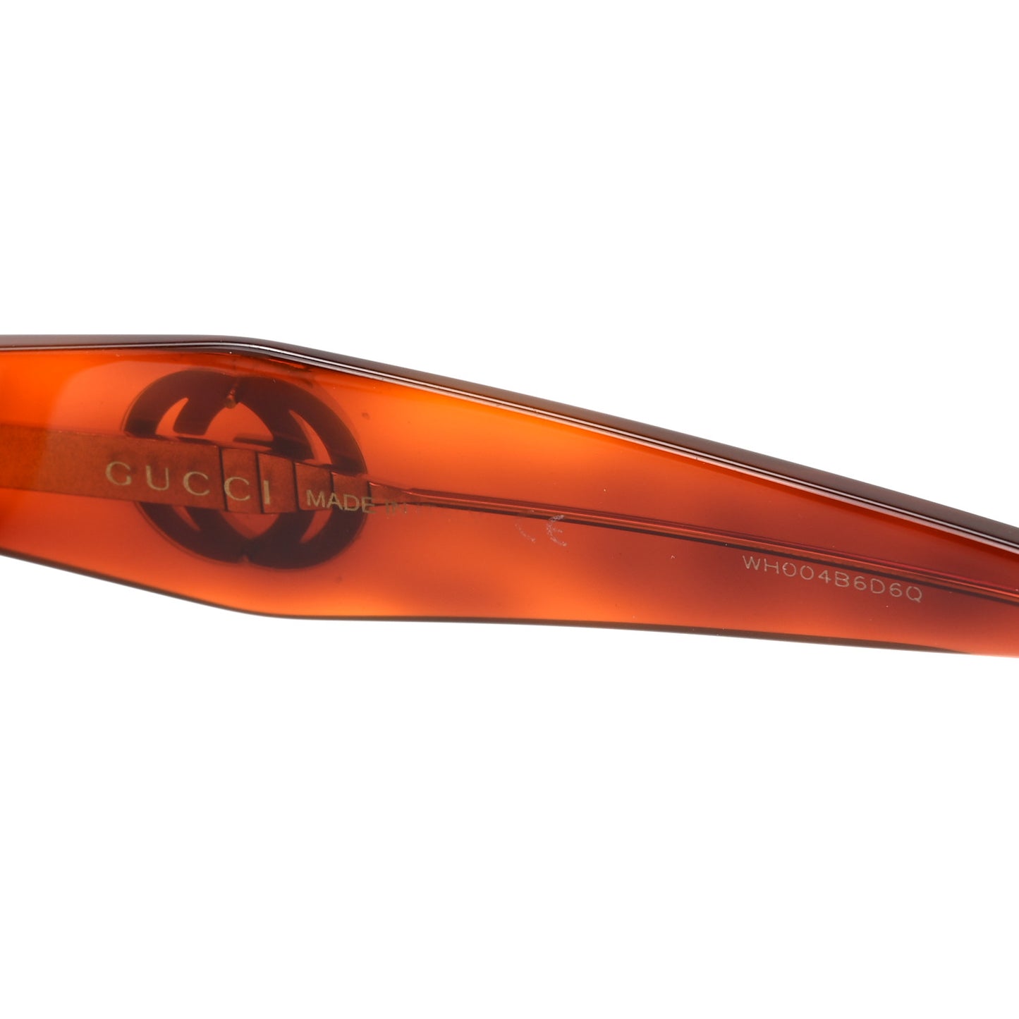 Acetate Round Frame Sunglasses GG0796S  Tortoise