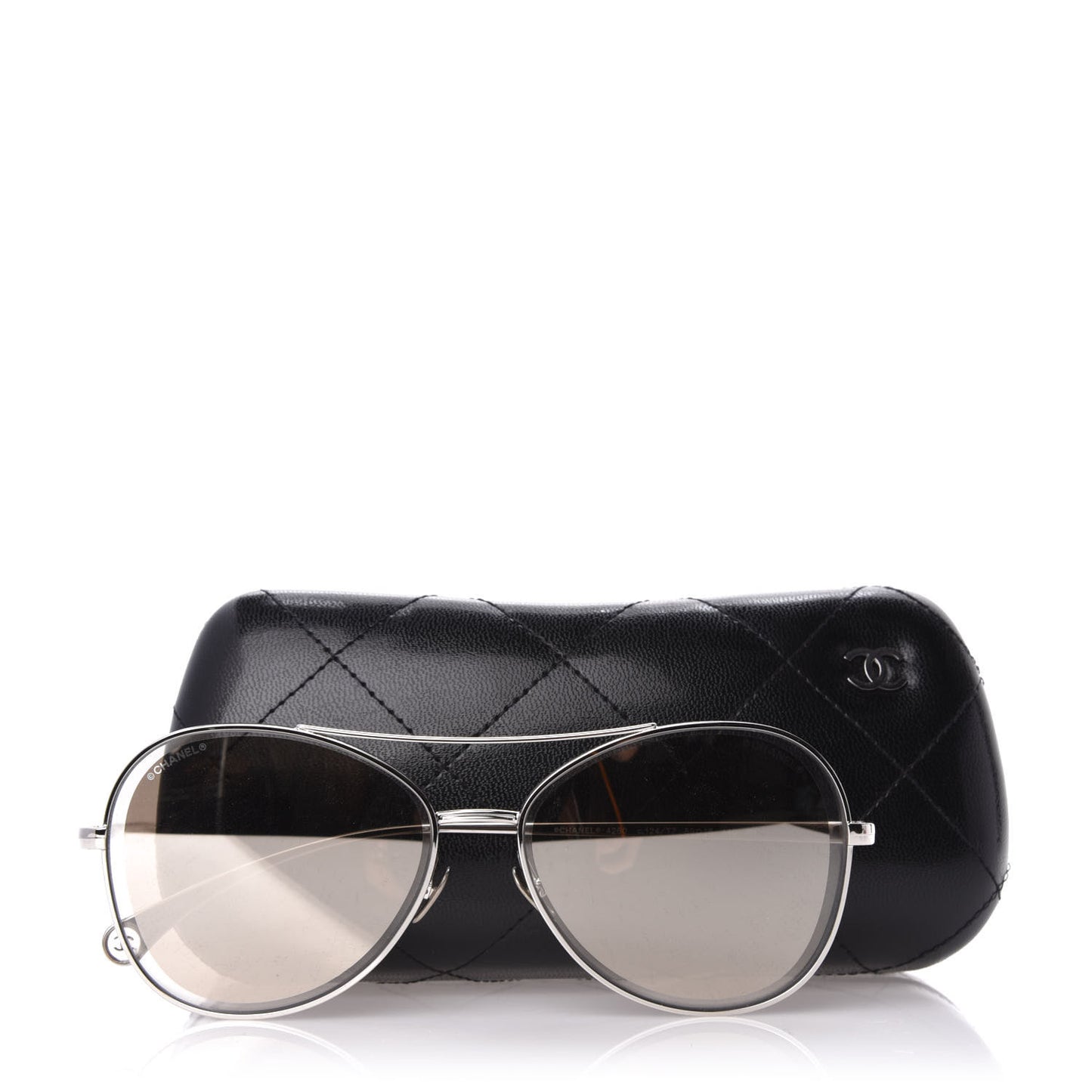 Metal Pilot Sunglasses 4260 Silver