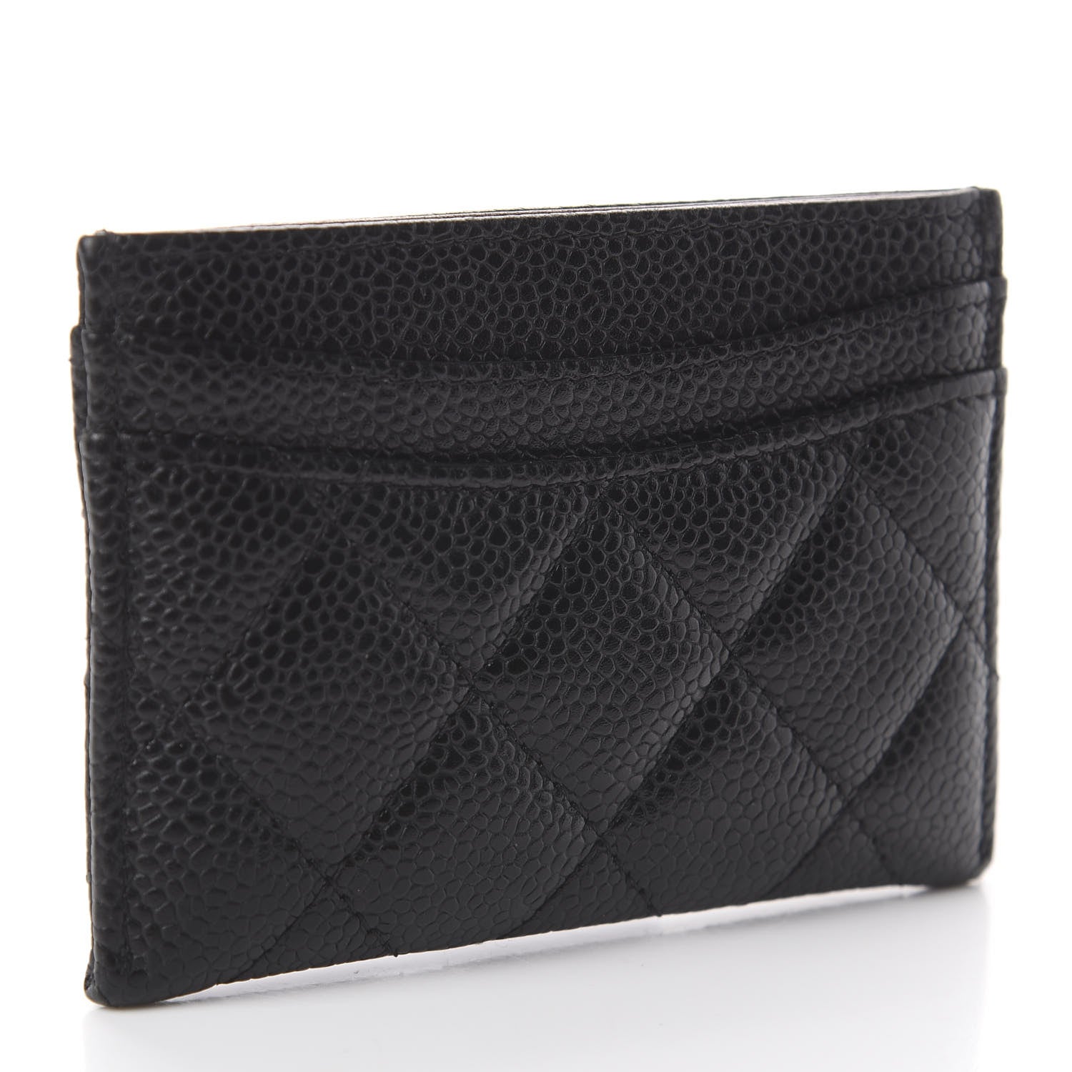 Chanel Caviar Quilted Card Holder Black 2 of 6