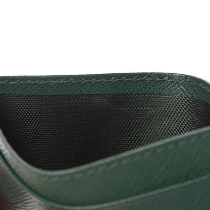 Prada Saffiano Card Case Biliardo 7 of 9