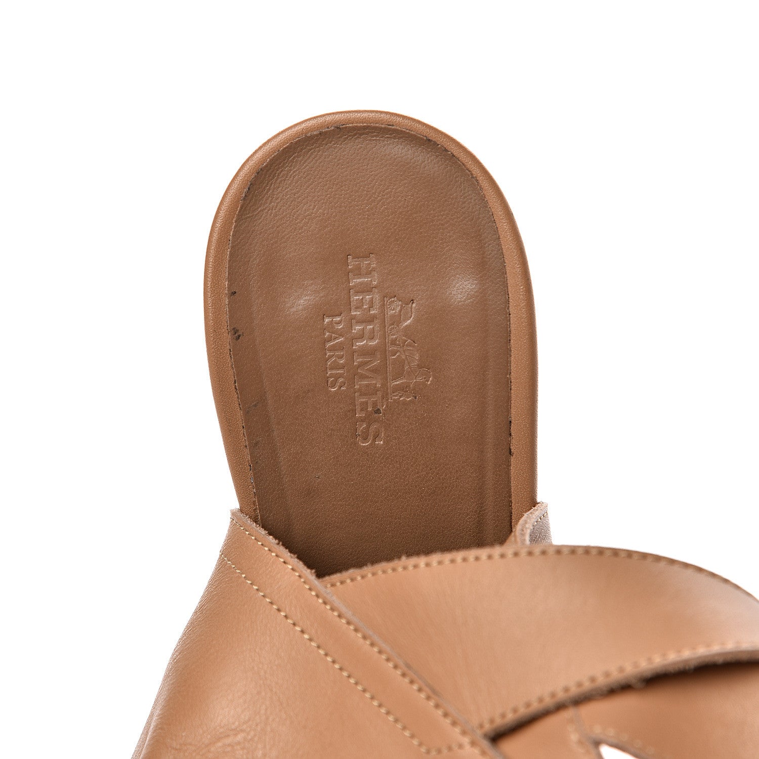Hermes Calfskin Ankle Peep Toe Booties 36 5 of 11