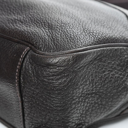 Prada Cervo Deerskin Crossbody Dark Brown 12 of 15