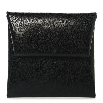 Hermes Chevre Mysore Calvi Card Case Black 1 of 6