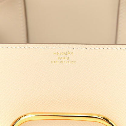 Hermes Epsom Mini Della Cavalleria Craie 6 of 11