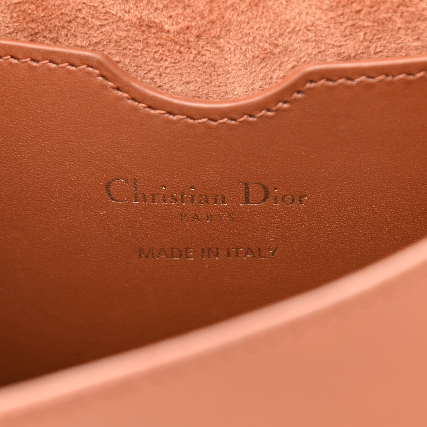 Box Calfskin Large Bobby Flap Dark Tan