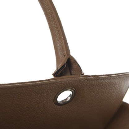 Chanel Caviar Medium Soft CC Top Handle Tote Dark Beige 13 of 13