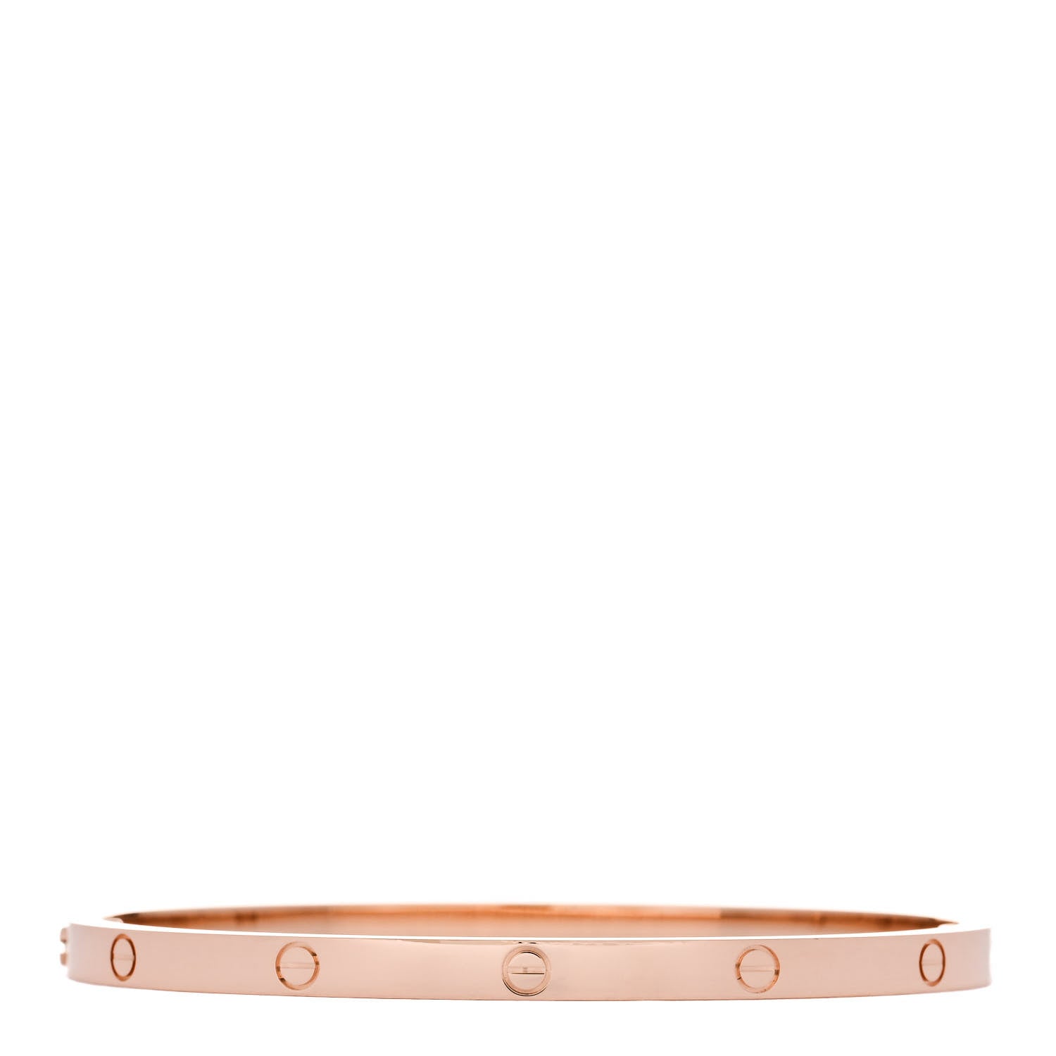 Cartier 18K Pink Gold Small LOVE Bracelet 16 2 of 8