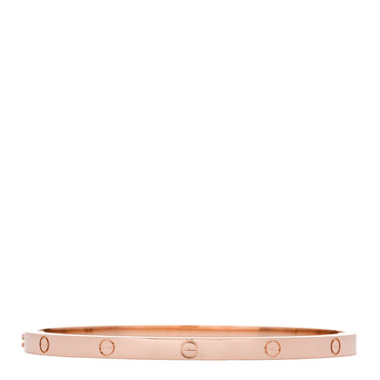 Cartier 18K Pink Gold Small LOVE Bracelet 16 2 of 8
