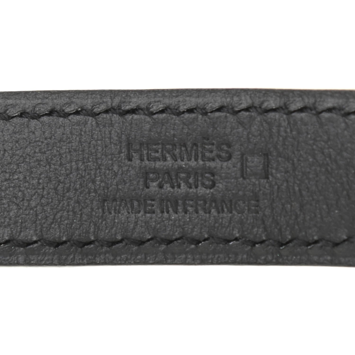Hermes 18K Yellow Gold Diamond Matte Alligator Kelly Belt Black 3 of 6