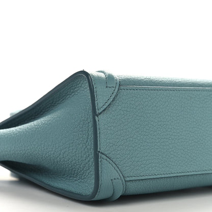 Celine Goatskin Nano Luggage Antarctic 8 of 12