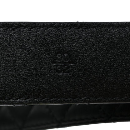 Chanel Calfskin Quilted CC Chain Belt 80 32 Black 6 of 6