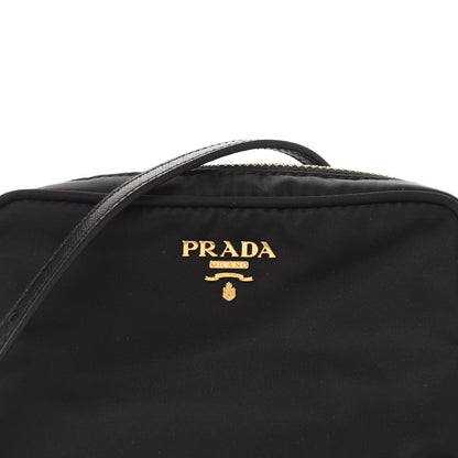 Prada Tessuto Nylon Mini Camera Crossbody Bag Black 10 of 10
