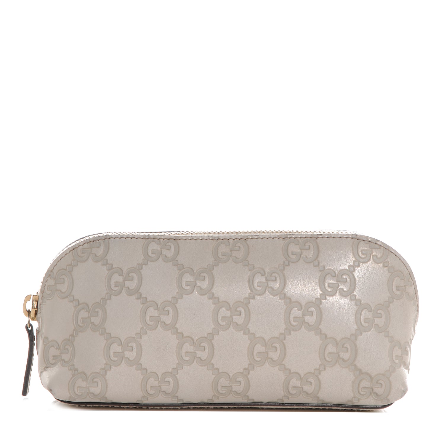 Guccissima Small Cosmetic Pouch Off White