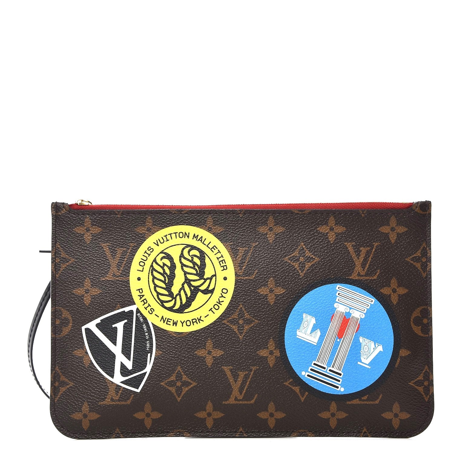 Louis Vuitton Monogram World Tour Neverfull MM GM Pochette 1 of 7