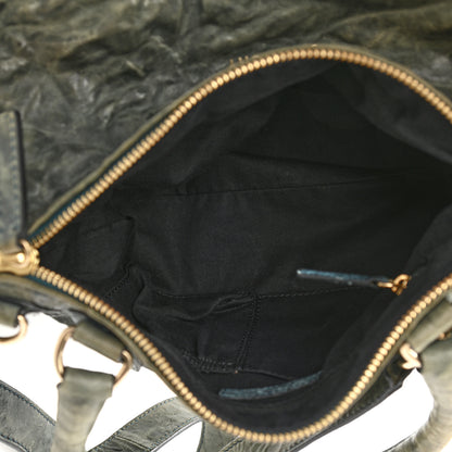 Givenchy Tumbled Sheepskin Medium Pandora Khaki 4 of 6
