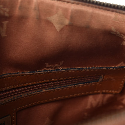 MCM Visetos Boston Bag Cognac 15 of 15
