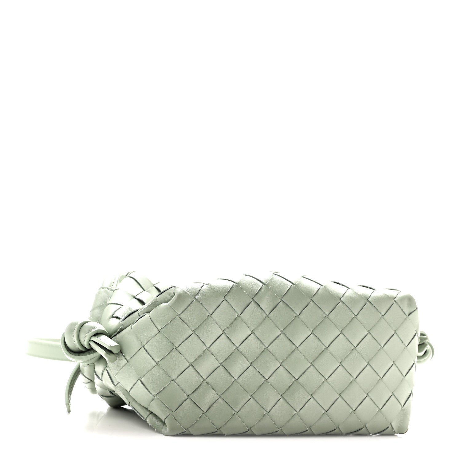 Bottega Veneta Calfskin Intrecciato Small Loop Top Handle Sauge 4 of 10