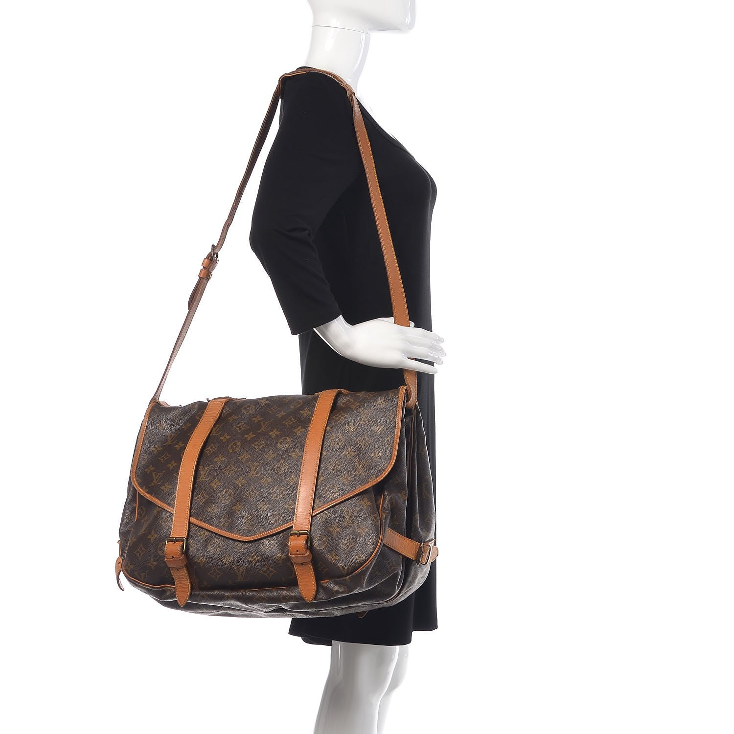 Louis Vuitton Monogram Saumur 43 2 of 21