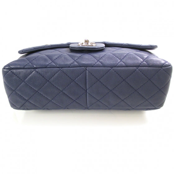 Caviar Jumbo Flap Blue