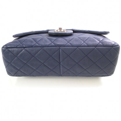 Chanel Caviar Jumbo Flap Blue 4 of 12