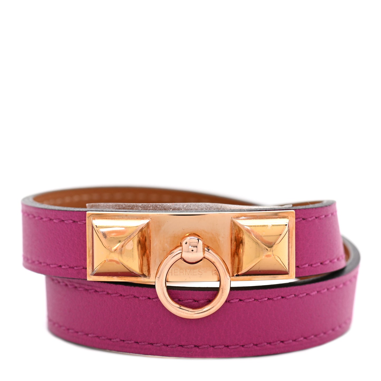 Swift Rivale Double Tour Bracelet T2 Rose Pourpre