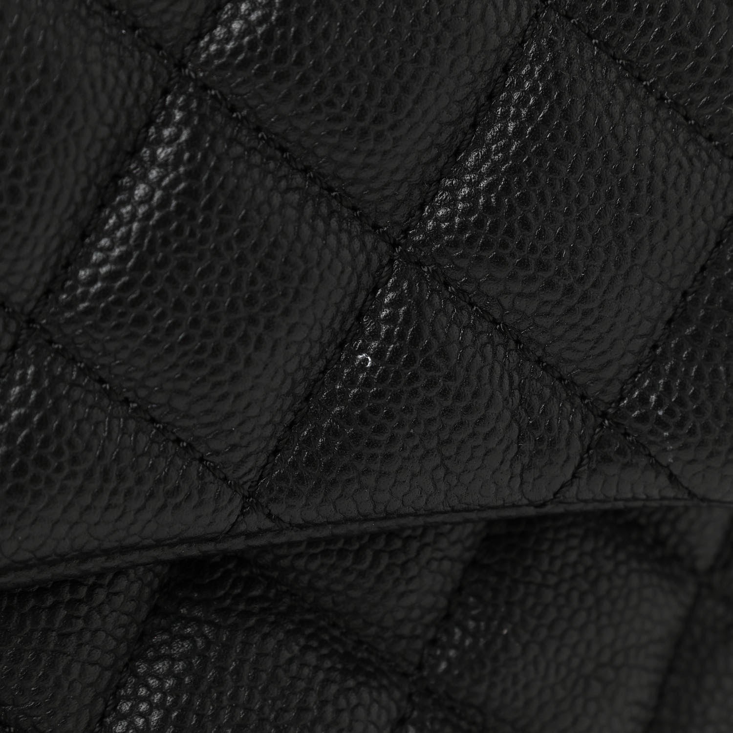Chanel Caviar Quilted Jumbo Easy Flap Black 14 of 15