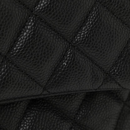 Chanel Caviar Quilted Jumbo Easy Flap Black 14 of 15