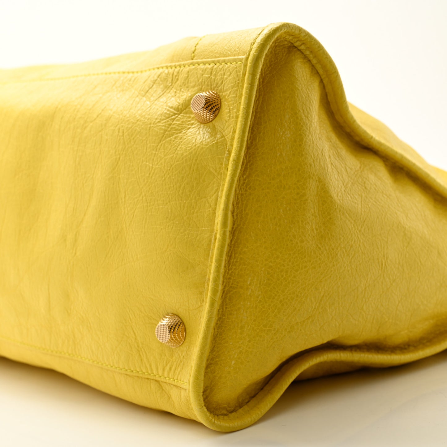 Agneau Giant 12 Gold Hardware Work Curry